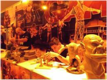 Espaço da saga, Anime Friends 2009 e 2011