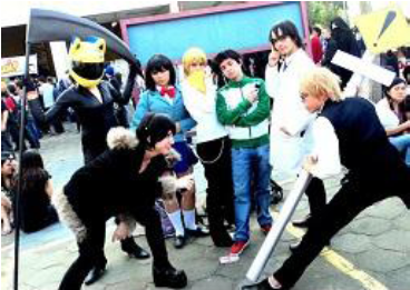 Anime Friends 2011, grupo de Cosplayers