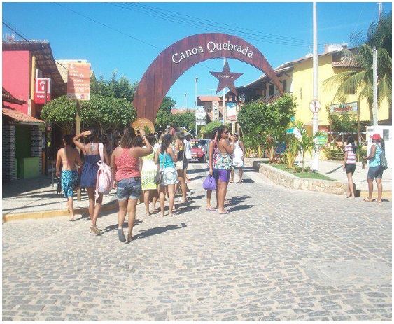 Praia Canoa Quebrada, N&uacute;cleo Urbano