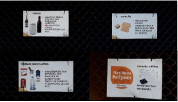 Separação de resíduos sólidos
