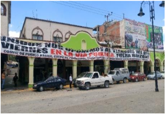 Manta en contra del Barzón 2
