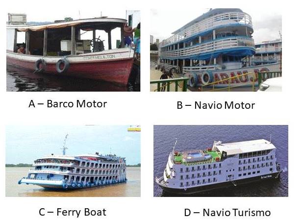 Tipos de Embarcaes de Grande Porte