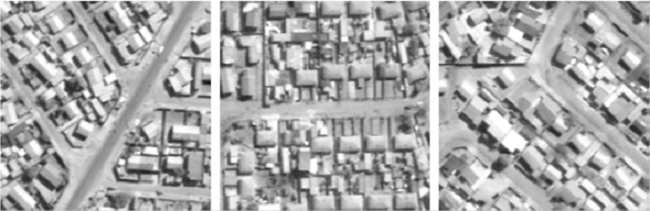 Formal township + informal squatter (FTIS Type1, FTIS Type2, and FTIS Type3): In this category we can find any type of any density, of residential unit, but buildings appear in pairs a larger building will be accompanied by a backyard shack.
