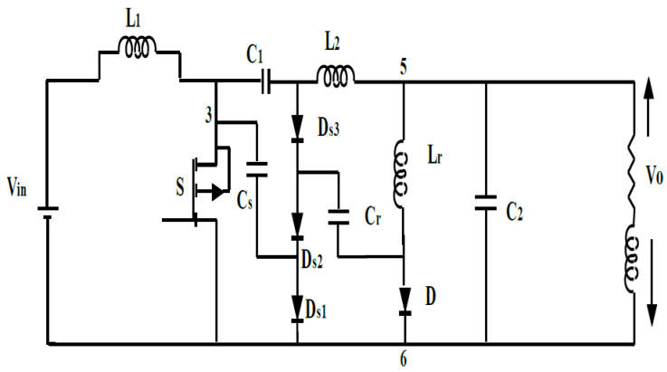 Conventional Cuk Circuit topology.