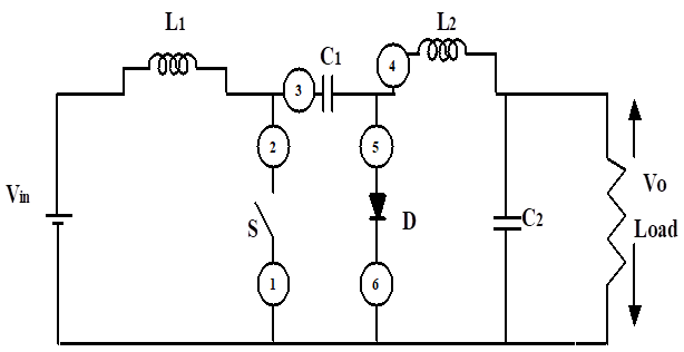 Locations of Cr and Lr in Cuk converter.