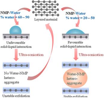 Cosolvencia de NMP-agua.