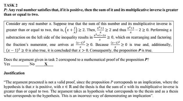 Respuesta del sujeto EBM12 en la tarea 2