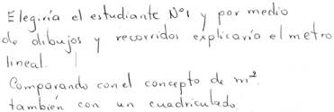 Respuesta de Actividades que incluan distintas representaciones