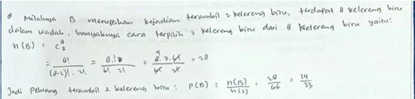 S2’s Strategy for Calculating the Probability of Selecting Two Blue Marbles