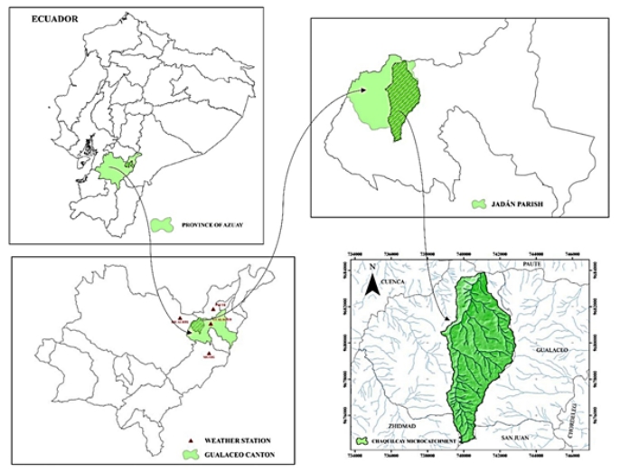 Ublicaci&oacute;n de la microcuenca Chaquilcay.