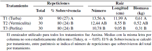 Variables fenotpicas del material vegetativo de Brosimun alicastrum Swartz propagado asexualmente mediante la tcnica de acodos.