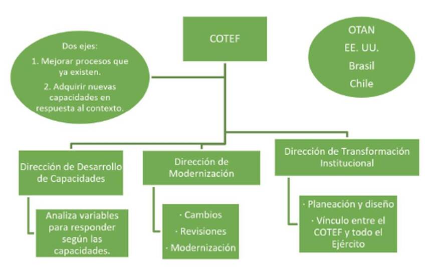 Estructura general del COTEF. 
