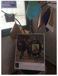 Gift to MAB from Bolivian activists