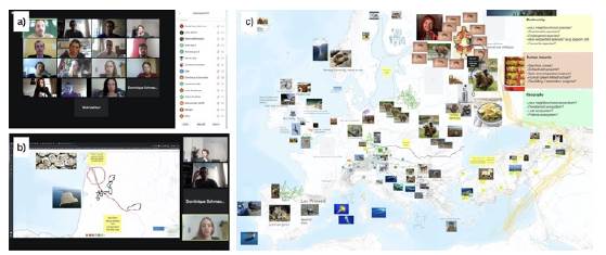Impressions from the online Ecopolitical Mapping workshop (2020)