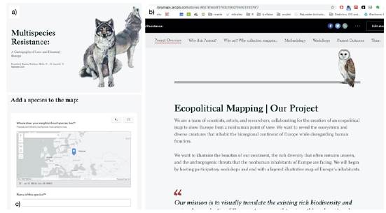 Impressions of the Story Maps (2020)