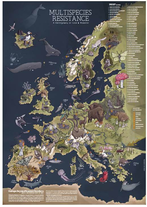 Multispecies Resistance: A Cartography of Love and Disaster" Frontside