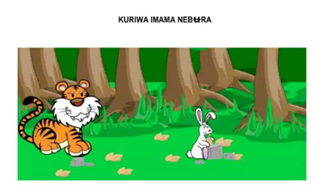Cuento digital &laquo;El tigre y el conejo&raquo; en lengua ember&aacute;