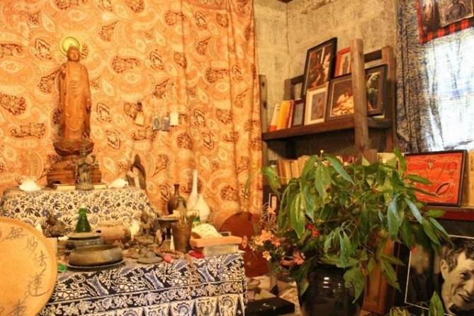 Altar al buda Amida en el Gukakuan