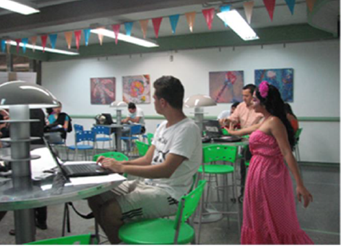 Actividad "Caricias auditivas" realizada en la Semana del idioma