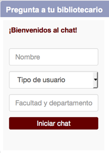 Caja de referencia virtual de LibraryH3lp
