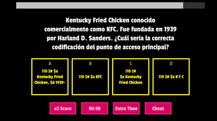 Pregunta de la pr�ctica final de curso de Catalogaci�n I en la aplicaci�n Word Wall, Universidad de Costa Rica, I Ciclo 2021