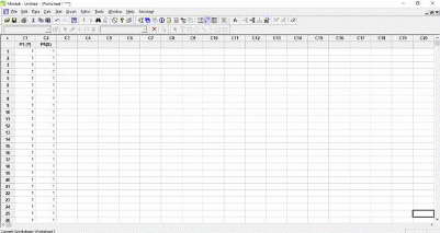 Welcome to Minitab, press F1 for help.