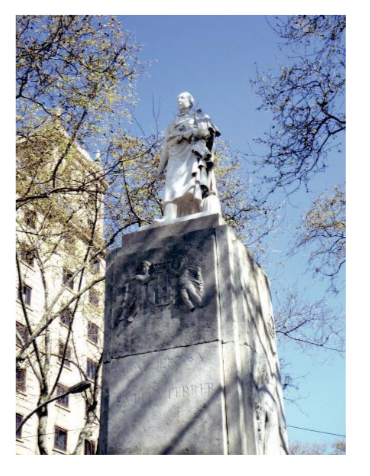 Statue of Joan G&uuml;ell i Ferrer, Barcelona