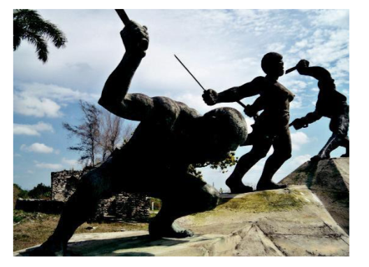 Monumento a la Rebeld&iacute;a Esclava,Triunvirato, Cuba