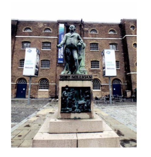 Statue of Robert Milligan, London Docklands