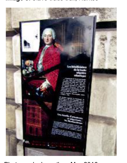 Slave trade trail, Nantes 