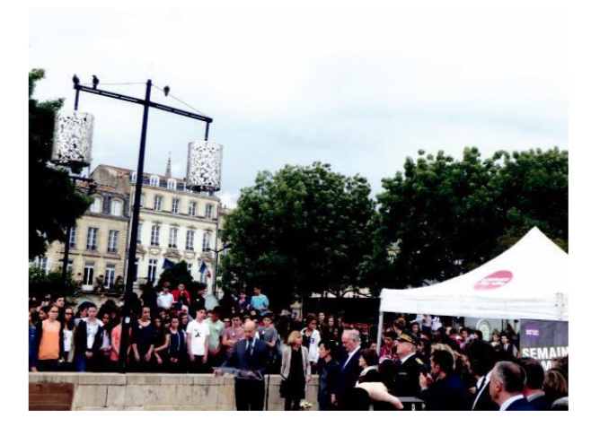 Event on he occassion of May, 10, Bordeaux 
