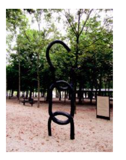 Parisian memorial Le Cri, L&acute;&Eacute;crit