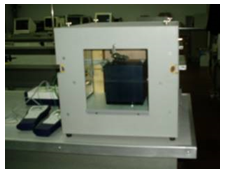 Equipment to measure the thermal conductivity coefficient