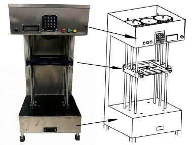 Assembled Dip Coater Deposition Equipment