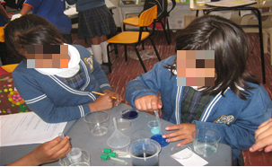 Estudiantes de 3 grado en secuencia experimental el misterio de la combinacin