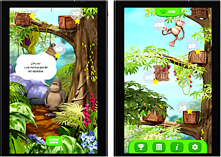 Ejemplo de juego/aplicaci�n para aprender la multiplicaci�n (versi�n en l�nea)