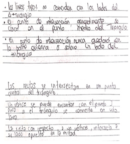 Respuestas de los estudiantes E19 y E23 en la tarea 4 del ambiente virtual 2