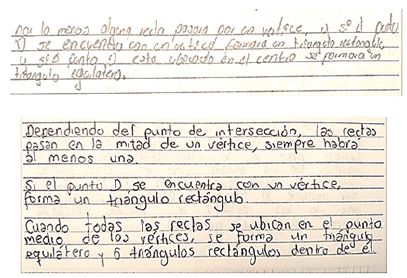 Respuestas del estudiante E23 en la tarea 4 del ambiente virtual 3