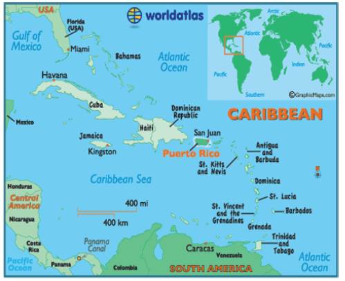Situación geográfica de Puerto Rico