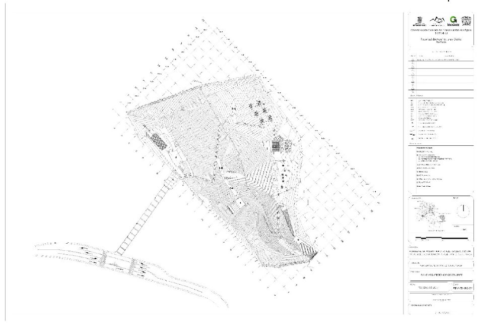 Planta arquitect&oacute;nica de conjunto