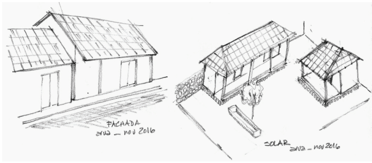 Vivienda tradicional pur&eacute;pecha.