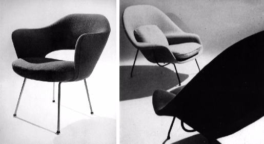 Executive armchair (silla No. 71) y Womb Chair (silla No. 70)  

Eero
Saarinen,