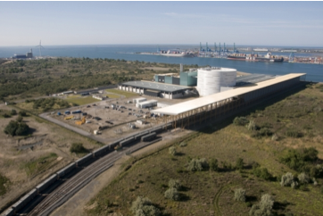 Planta integral de
tratamiento de residuos s&oacute;lidos e industriales en Marsella, Francia