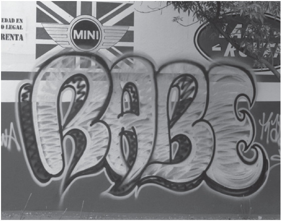 Grafiti,
Ciudad de México.