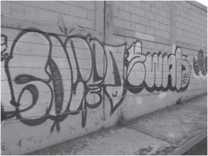 Grafiti,
Ciudad de México.