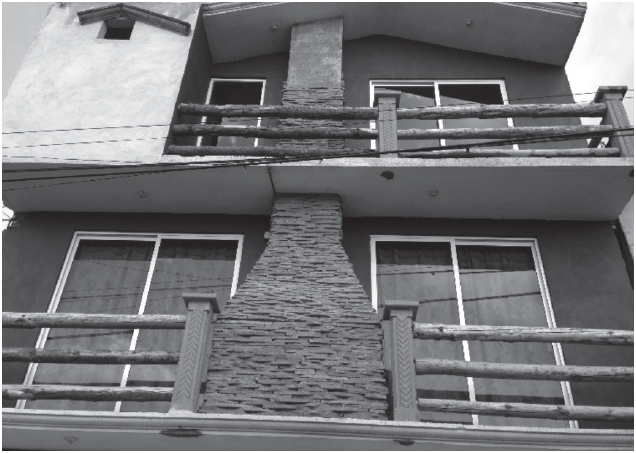 Elementos con
fines decorativos en San Sime&oacute;n Xipetzinco.