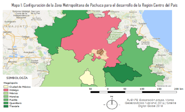 Configuración de la Zona Metropolitana de Pachuca para el desarrollo de la Región Centro del País