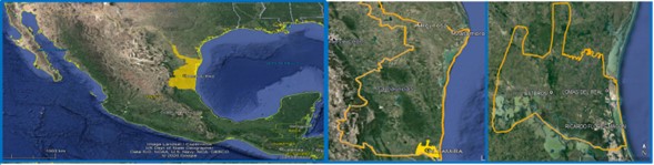 Figura 3. Localidades de Altamira, Tamaulipas.