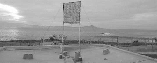 Figura 11 . Experimento ubicación 2 UABC, arriostramientos diagonales.