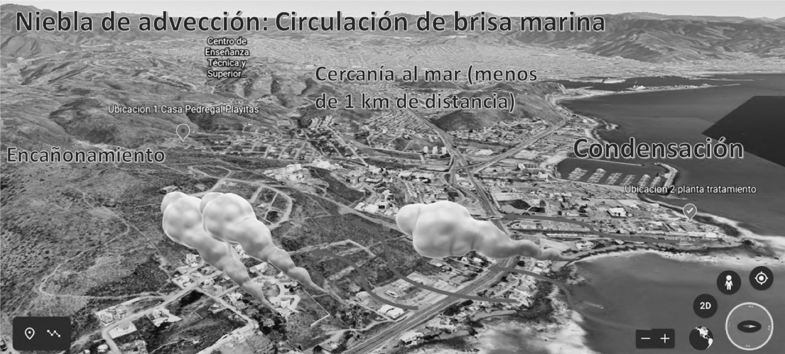 Figura 8 . Características favorables sitio 1 (Pedregal Playitas).